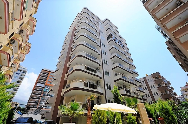 تراس واسع - دوبلكس غرفتين وصالة - مفروشة -في مهموتلار / الانيا 