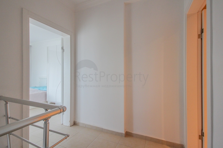 تراس واسع - دوبلكس غرفتين وصالة - مفروشة -في مهموتلار / الانيا 