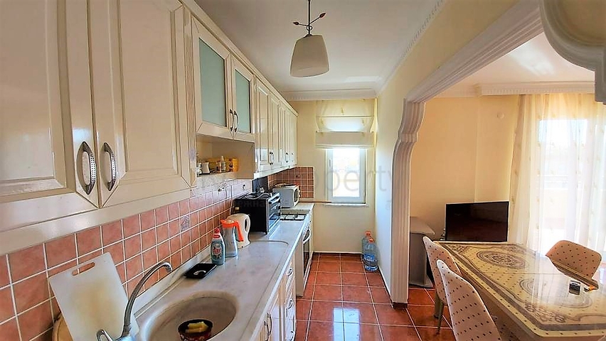 طابق 6 - شقة غرفتين وصالة - مع الاثاث - في مهموتلار / الانيا 