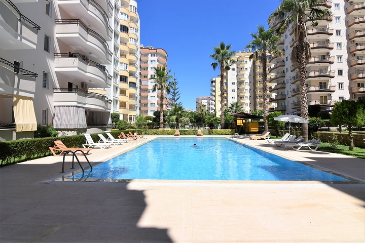 طابق 6 - شقة غرفتين وصالة - مع الاثاث - في مهموتلار / الانيا 