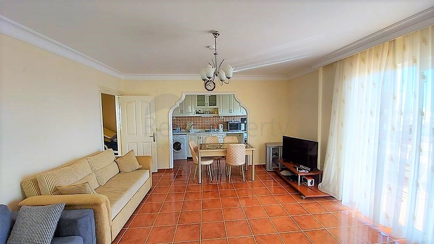 طابق 6 - شقة غرفتين وصالة - مع الاثاث - في مهموتلار / الانيا 