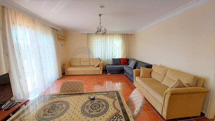 طابق 6 - شقة غرفتين وصالة - مع الاثاث - في مهموتلار / الانيا 