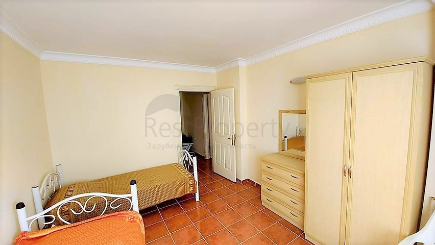 طابق 6 - شقة غرفتين وصالة - مع الاثاث - في مهموتلار / الانيا 