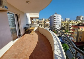 طابق 6 - شقة غرفتين وصالة - مع الاثاث - في مهموتلار / الانيا 