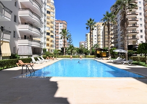 طابق 6 - شقة غرفتين وصالة - مع الاثاث - في مهموتلار / الانيا 