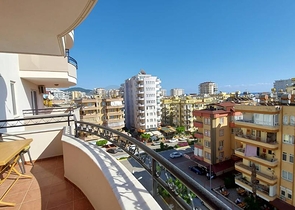 طابق 6 - شقة غرفتين وصالة - مع الاثاث - في مهموتلار / الانيا 