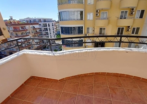 طابق 6 - شقة غرفتين وصالة - مع الاثاث - في مهموتلار / الانيا 