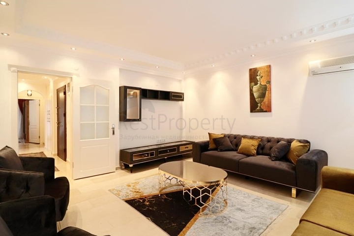 شقة مؤثثة - من تصميم غرفتين وصالة - في مهموتلار / الانيا 