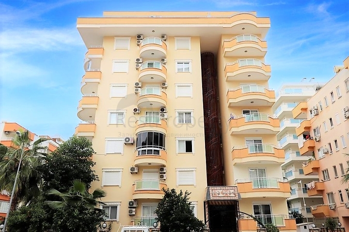 شقة مؤثثة - من تصميم غرفتين وصالة - في مهموتلار / الانيا 