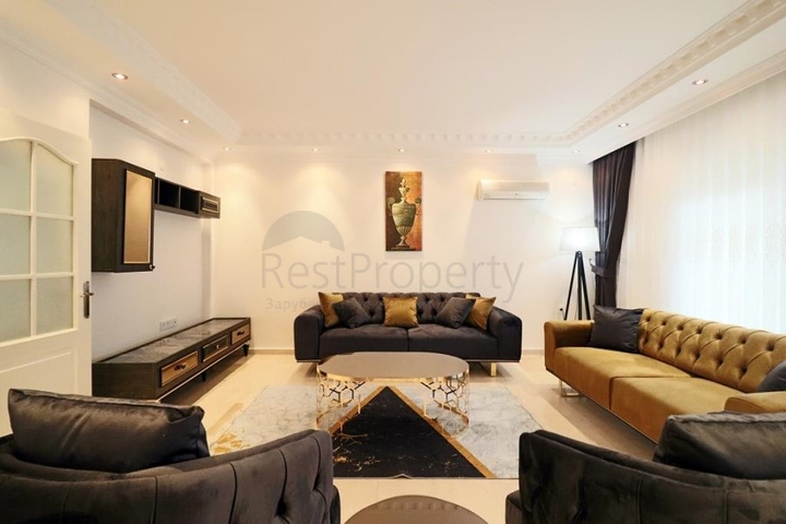 شقة مؤثثة - من تصميم غرفتين وصالة - في مهموتلار / الانيا 