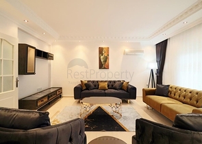 شقة مؤثثة - من تصميم غرفتين وصالة - في مهموتلار / الانيا 