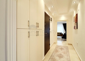 شقة مؤثثة - من تصميم غرفتين وصالة - في مهموتلار / الانيا 