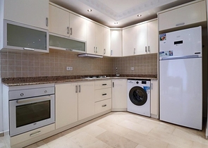 شقة مؤثثة - من تصميم غرفتين وصالة - في مهموتلار / الانيا 