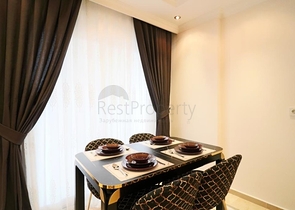 شقة مؤثثة - من تصميم غرفتين وصالة - في مهموتلار / الانيا 