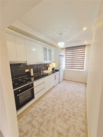 على شارع بارباروس - شقة غرفتين وصالة مفروشة - في مهموتلار / الانيا 