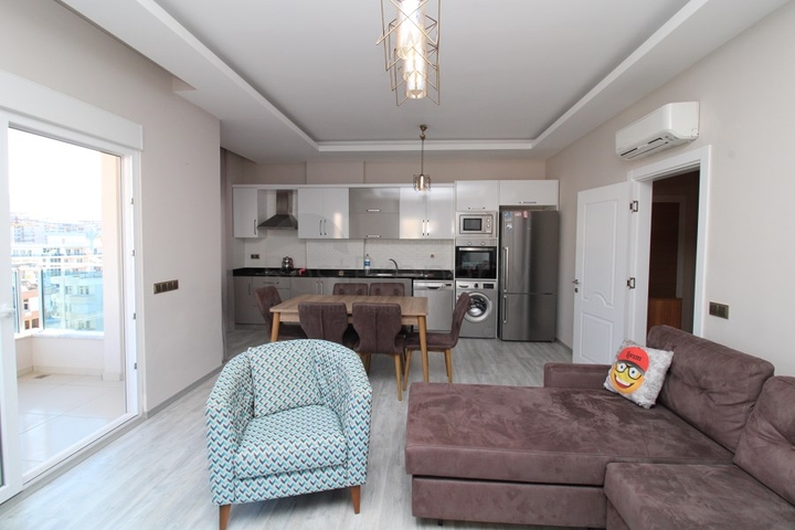 اطلالة بحر - شقة غرفتين وصالة - مؤثثة - في مهموتلار / الانيا 