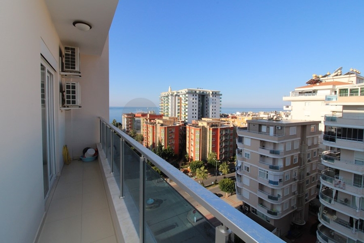 اطلالة بحر - شقة غرفتين وصالة - مؤثثة - في مهموتلار / الانيا 