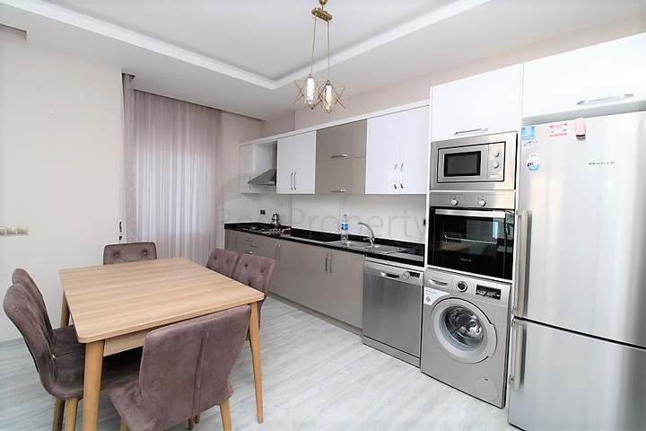 اطلالة بحر - شقة غرفتين وصالة - مؤثثة - في مهموتلار / الانيا 