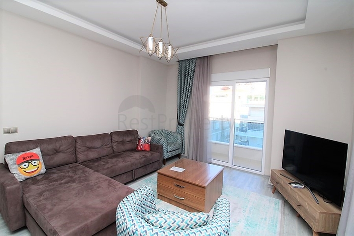 اطلالة بحر - شقة غرفتين وصالة - مؤثثة - في مهموتلار / الانيا 