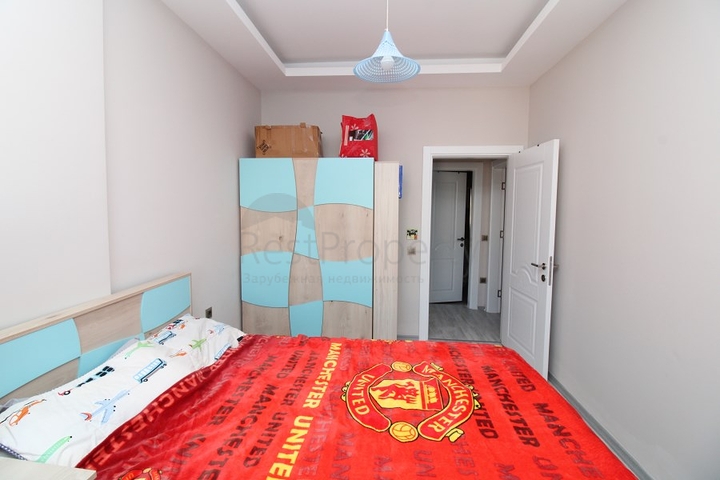 اطلالة بحر - شقة غرفتين وصالة - مؤثثة - في مهموتلار / الانيا 