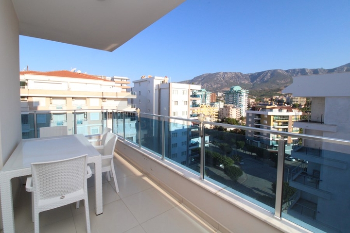 اطلالة بحر - شقة غرفتين وصالة - مؤثثة - في مهموتلار / الانيا 