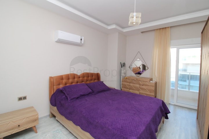 اطلالة بحر - شقة غرفتين وصالة - مؤثثة - في مهموتلار / الانيا 