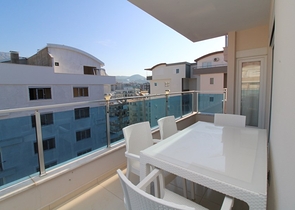 اطلالة بحر - شقة غرفتين وصالة - مؤثثة - في مهموتلار / الانيا 