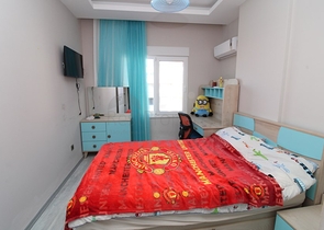 اطلالة بحر - شقة غرفتين وصالة - مؤثثة - في مهموتلار / الانيا 