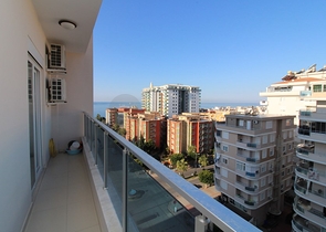 اطلالة بحر - شقة غرفتين وصالة - مؤثثة - في مهموتلار / الانيا 