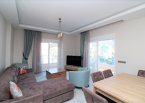 اطلالة بحر - شقة غرفتين وصالة - مؤثثة - في مهموتلار / الانيا 