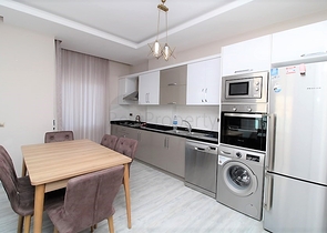 اطلالة بحر - شقة غرفتين وصالة - مؤثثة - في مهموتلار / الانيا 