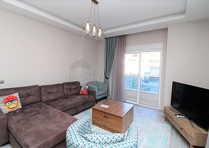 اطلالة بحر - شقة غرفتين وصالة - مؤثثة - في مهموتلار / الانيا 