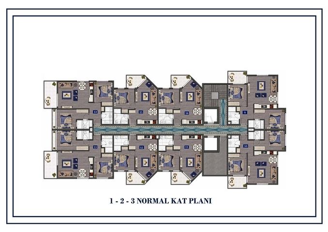 فرصة مميزة - امتلك منزلك امام البحر مباشرة - في منطقة اوبا المركزية / الانيا 