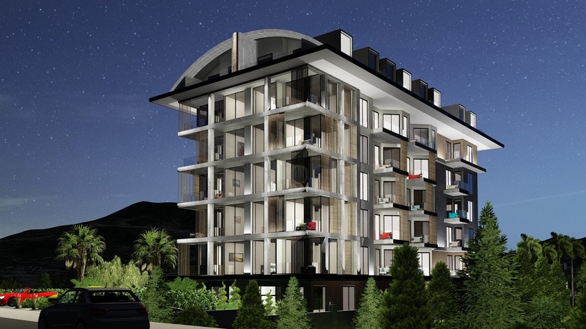 فرصة مميزة - امتلك منزلك امام البحر مباشرة - في منطقة اوبا المركزية / الانيا 