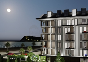 فرصة مميزة - امتلك منزلك امام البحر مباشرة - في منطقة اوبا المركزية / الانيا 