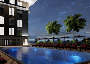 فرصة مميزة - امتلك منزلك امام البحر مباشرة - في منطقة اوبا المركزية / الانيا 