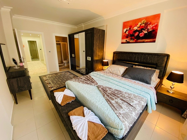 شقة مؤثثة - تصميم غرفتين وصالة - في منطقة مهموتلار الحيوية / مدينة الانيا 