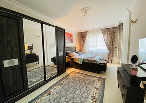 شقة مؤثثة - تصميم غرفتين وصالة - في منطقة مهموتلار الحيوية / مدينة الانيا 