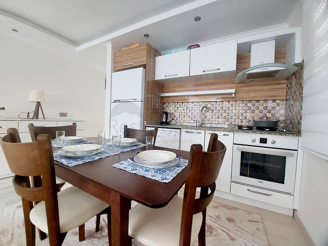 شقة انيقة - تصميم غرفتين وصالة - مع الاثاث - في مهموتلار / الانيا 