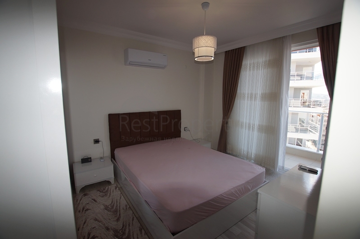 شقة انيقة - تصميم غرفتين وصالة - مع الاثاث - في مهموتلار / الانيا 