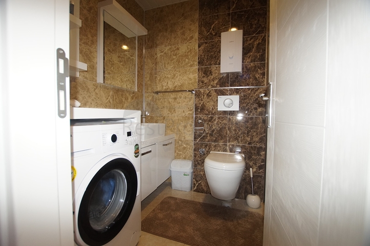 شقة انيقة - تصميم غرفتين وصالة - مع الاثاث - في مهموتلار / الانيا 