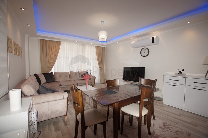 شقة انيقة - تصميم غرفتين وصالة - مع الاثاث - في مهموتلار / الانيا 