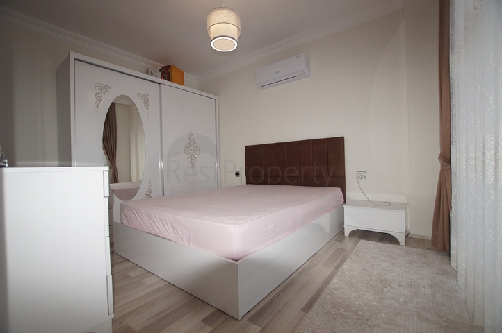 شقة انيقة - تصميم غرفتين وصالة - مع الاثاث - في مهموتلار / الانيا 