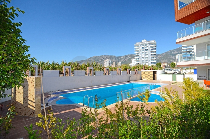 شقة انيقة - تصميم غرفتين وصالة - مع الاثاث - في مهموتلار / الانيا 