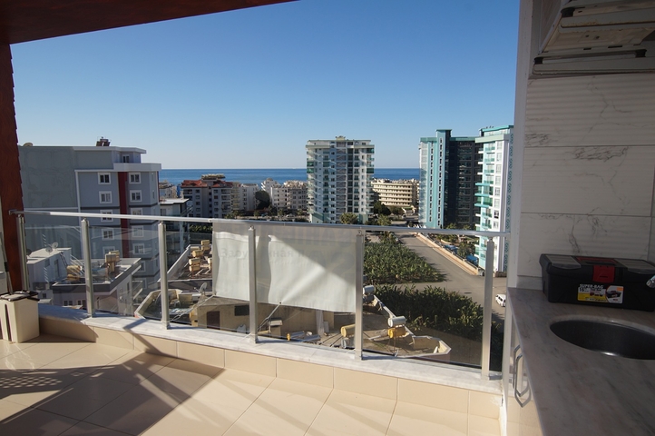 شقة انيقة - تصميم غرفتين وصالة - مع الاثاث - في مهموتلار / الانيا 