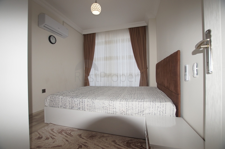 شقة انيقة - تصميم غرفتين وصالة - مع الاثاث - في مهموتلار / الانيا 