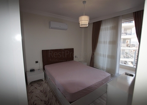 شقة انيقة - تصميم غرفتين وصالة - مع الاثاث - في مهموتلار / الانيا 