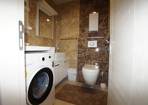 شقة انيقة - تصميم غرفتين وصالة - مع الاثاث - في مهموتلار / الانيا 