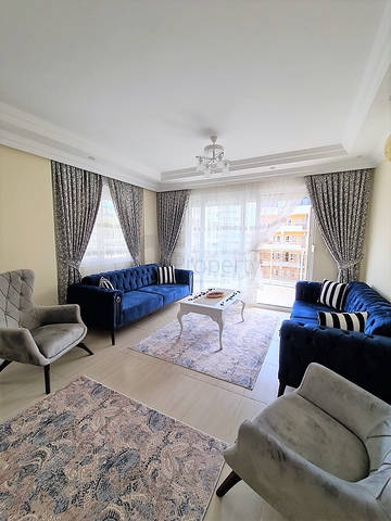 قريبة من البحر - غرفتين وصالة مفروشة - في مهموتلار / الانيا 