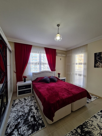 قريبة من البحر - غرفتين وصالة مفروشة - في مهموتلار / الانيا 